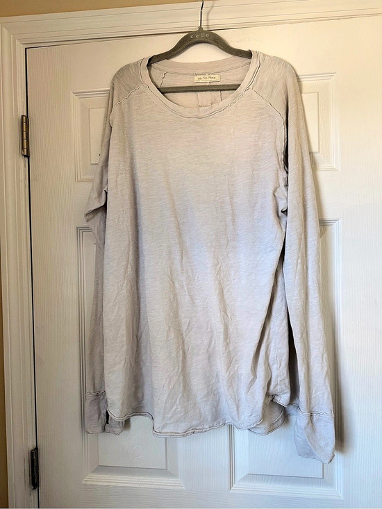 We The Free Tops - We The Free Long Sleeve Tunic in Gray Size Medium
